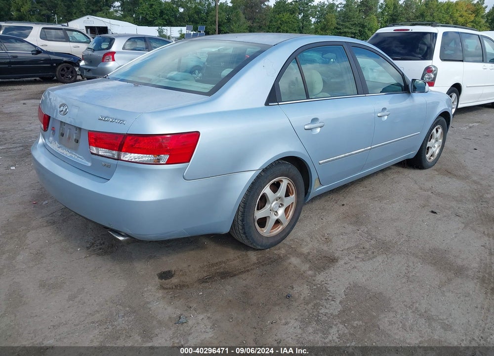 2006 HYUNDAI SONATA GLS V6/LX V6 VIN: 5NPEU46F66H107210