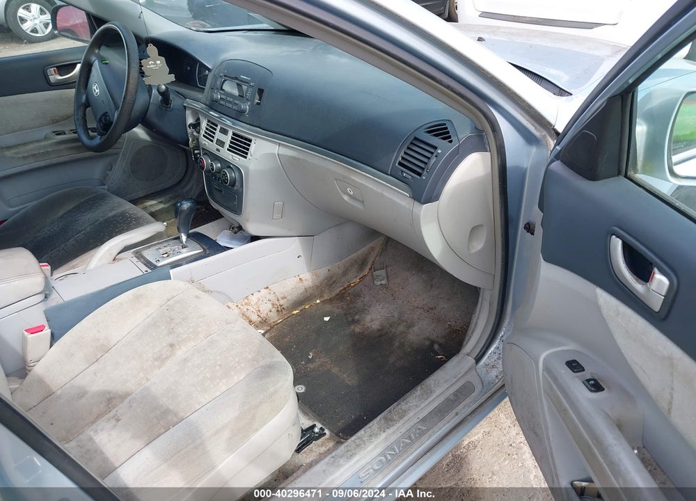 2006 HYUNDAI SONATA GLS V6/LX V6 VIN: 5NPEU46F66H107210