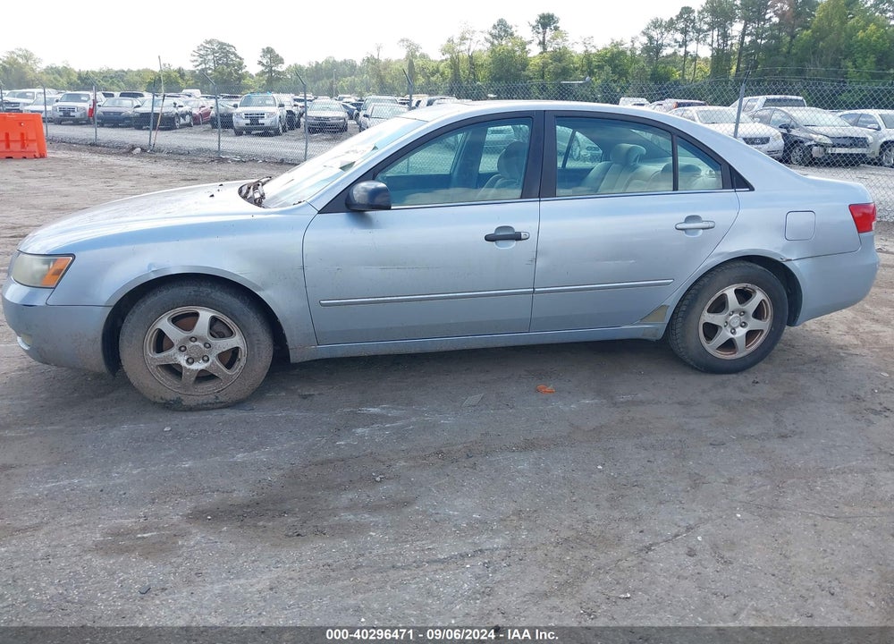 2006 HYUNDAI SONATA GLS V6/LX V6 VIN: 5NPEU46F66H107210