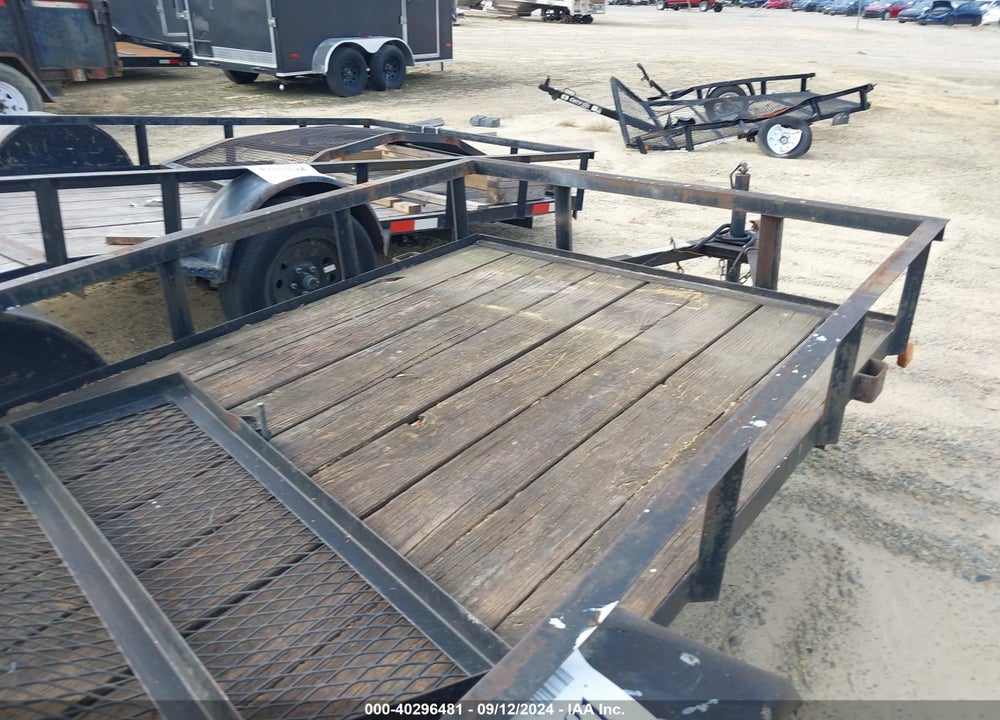 2007 SHIVERS UTILITY TRAILER VIN: 5D1BA13157G001249