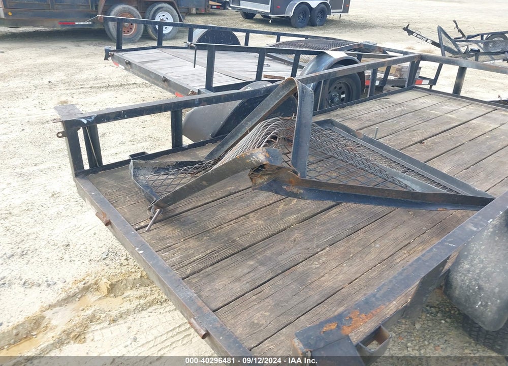 2007 SHIVERS UTILITY TRAILER VIN: 5D1BA13157G001249