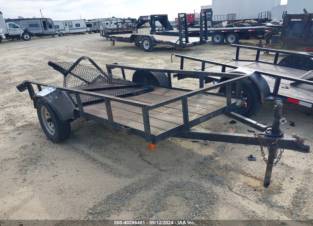 2007 SHIVERS UTILITY TRAILER VIN: 5D1BA13157G001249