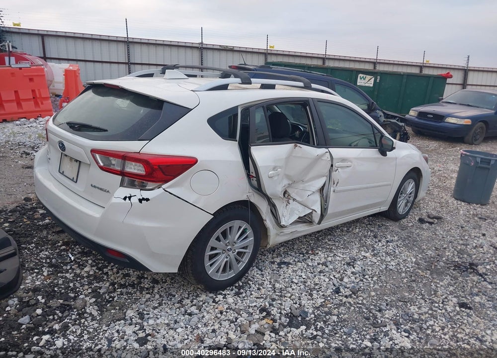 2018 SUBARU IMPREZA 2.0I PREMIUM VIN: 4S3GTAD69J3704577