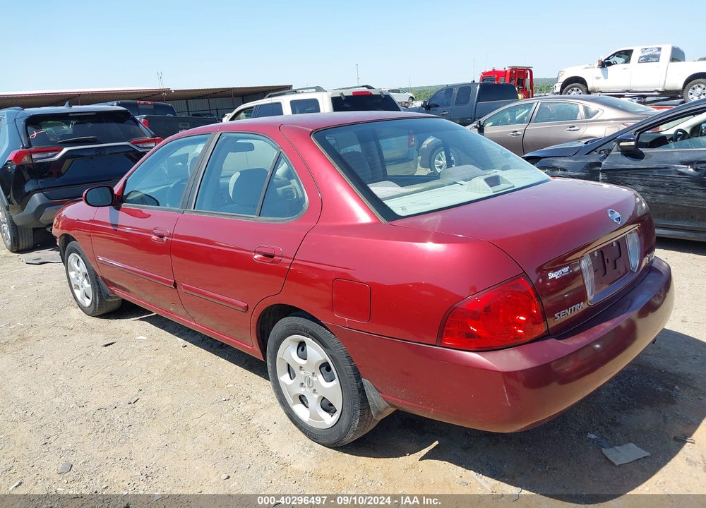 2004 NISSAN SENTRA 1.8S VIN: 3N1CB51D24L464666