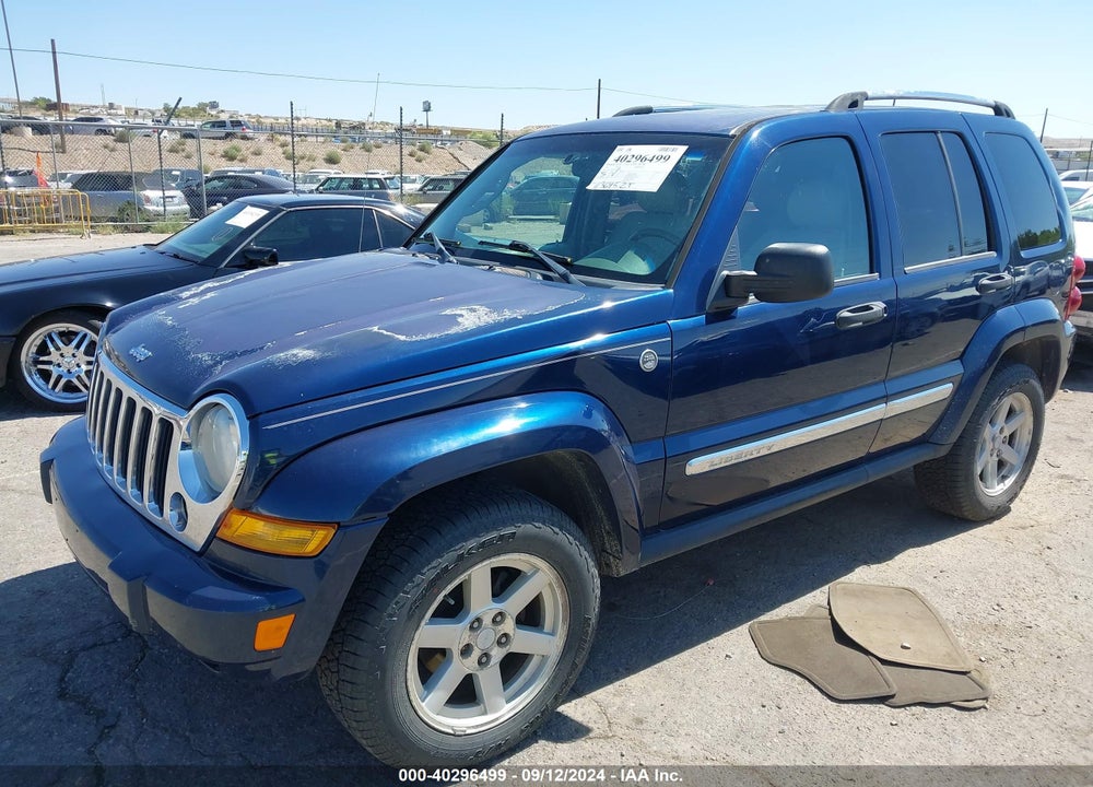 2005 JEEP LIBERTY LIMITED EDITION VIN: 1J8GL58K25W547986