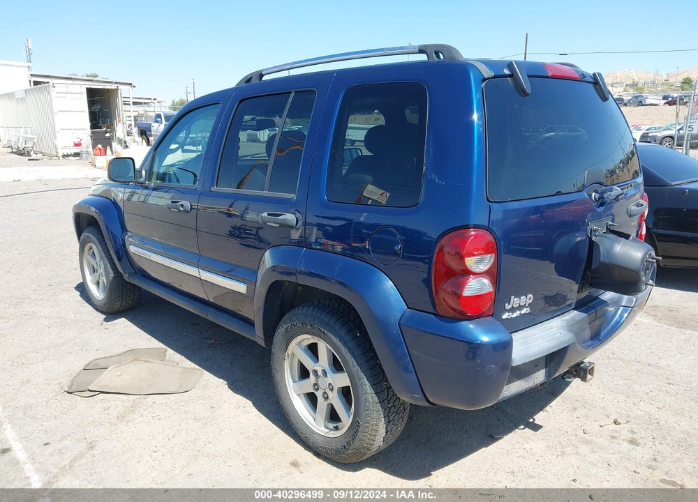2005 JEEP LIBERTY LIMITED EDITION VIN: 1J8GL58K25W547986