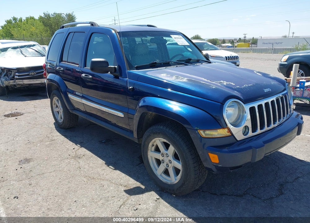 2005 JEEP LIBERTY LIMITED EDITION VIN: 1J8GL58K25W547986