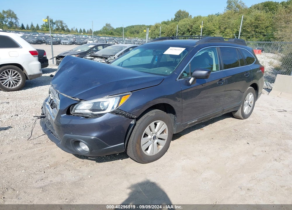 2017 SUBARU OUTBACK 2.5I PREMIUM VIN: 4S4BSADC1H3373986
