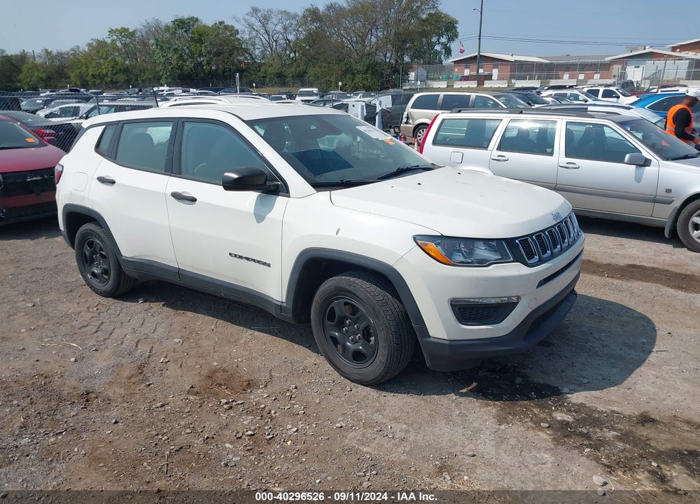 2018 JEEP COMPASS SPORT FWD VIN: 3C4NJCAB4JT194458