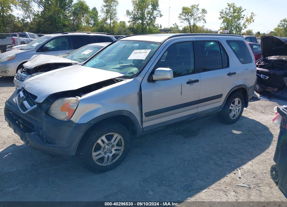 2002 HONDA CR-V EX VIN: SHSRD77812U004488