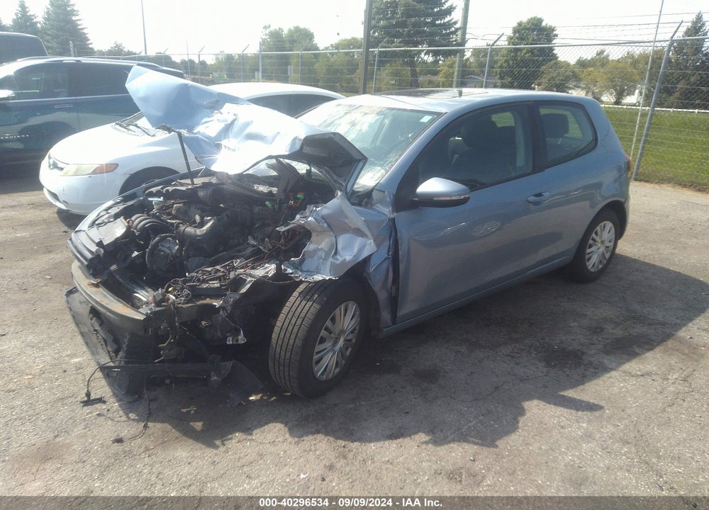 2011 VOLKSWAGEN GOLF 2.5L 2-DOOR VIN: WVWBA7AJ6BW010196
