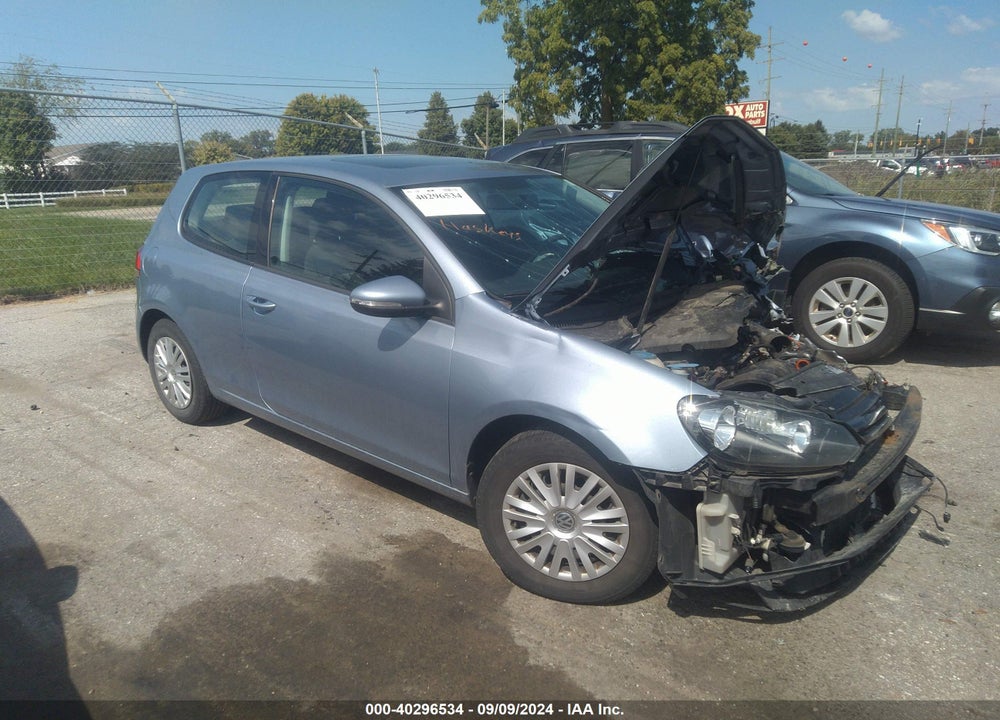 2011 VOLKSWAGEN GOLF 2.5L 2-DOOR VIN: WVWBA7AJ6BW010196