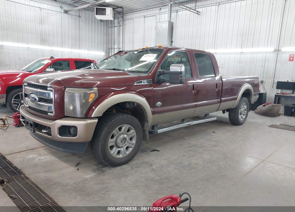 2012 FORD F-350 LARIAT VIN: 1FT8W3BT1CEA39794