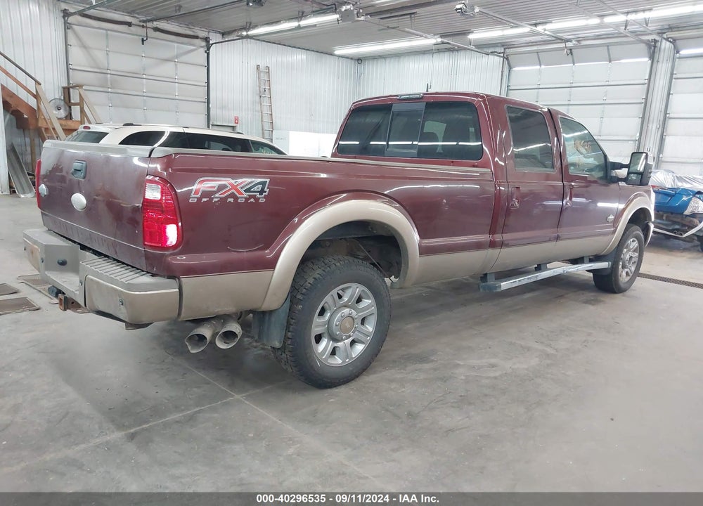2012 FORD F-350 LARIAT VIN: 1FT8W3BT1CEA39794