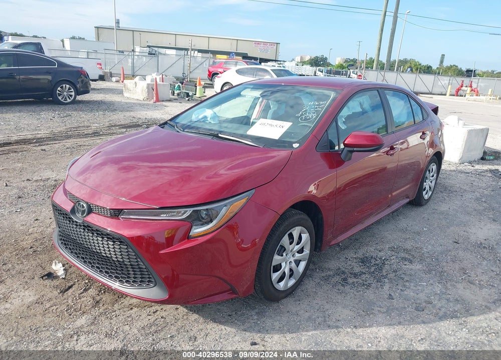 2022 TOYOTA COROLLA LE VIN: 5YFEPMAEXNP359954