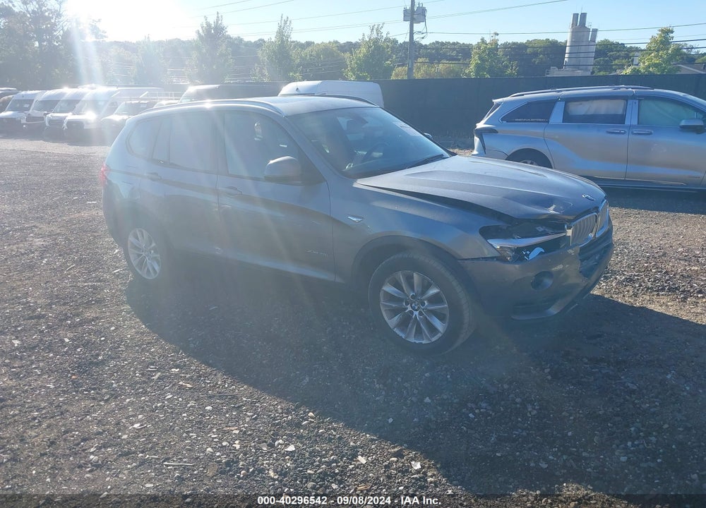 2015 BMW X3 XDRIVE28I VIN: 5UXWX9C54F0D61727