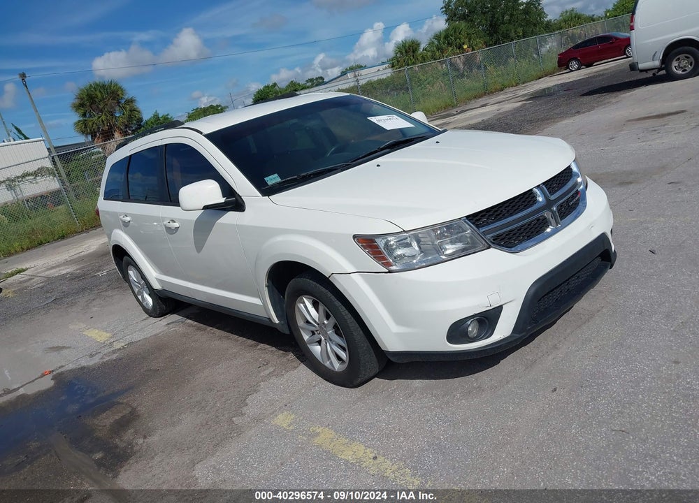 2014 DODGE JOURNEY SXT VIN: 3C4PDCBGXET108005