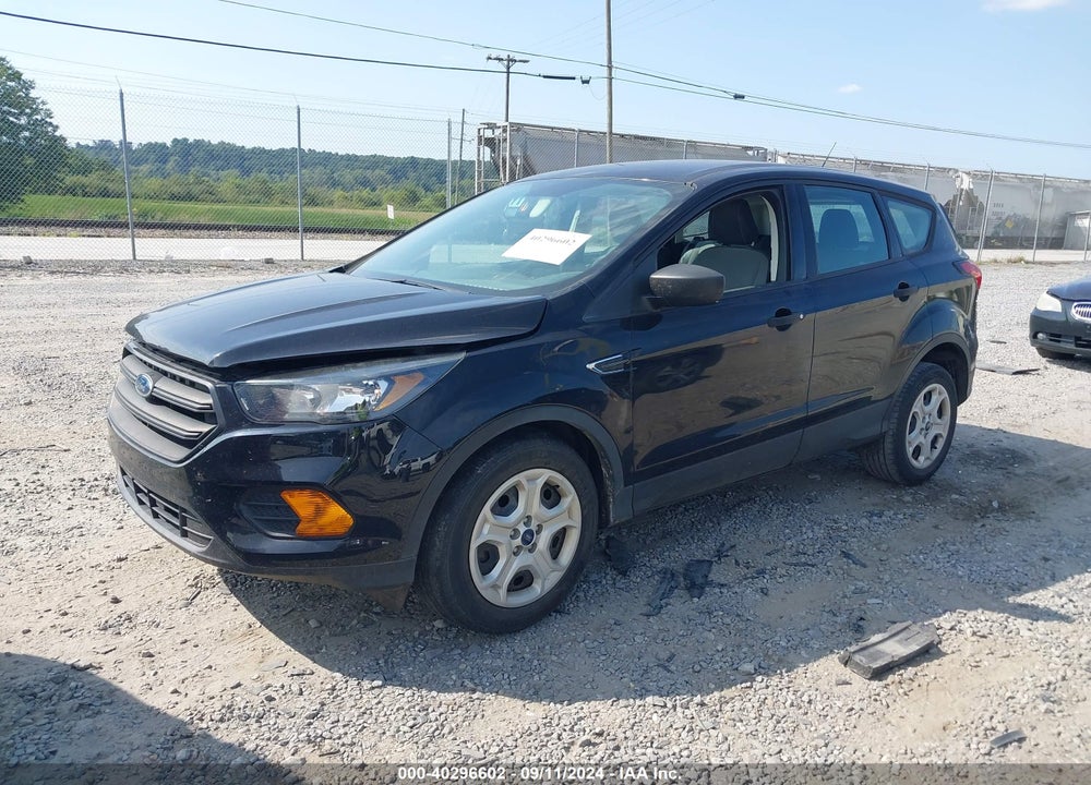 2019 FORD ESCAPE S VIN: 1FMCU0F72KUA88563