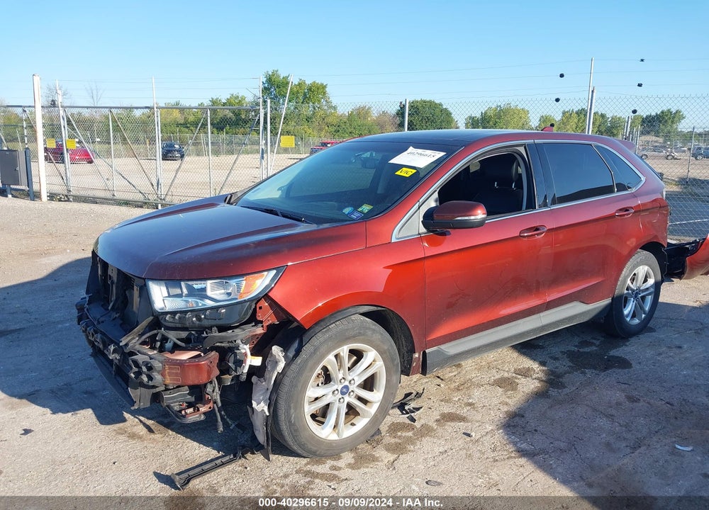 2016 FORD EDGE SEL VIN: 2FMPK4J88GBB96536