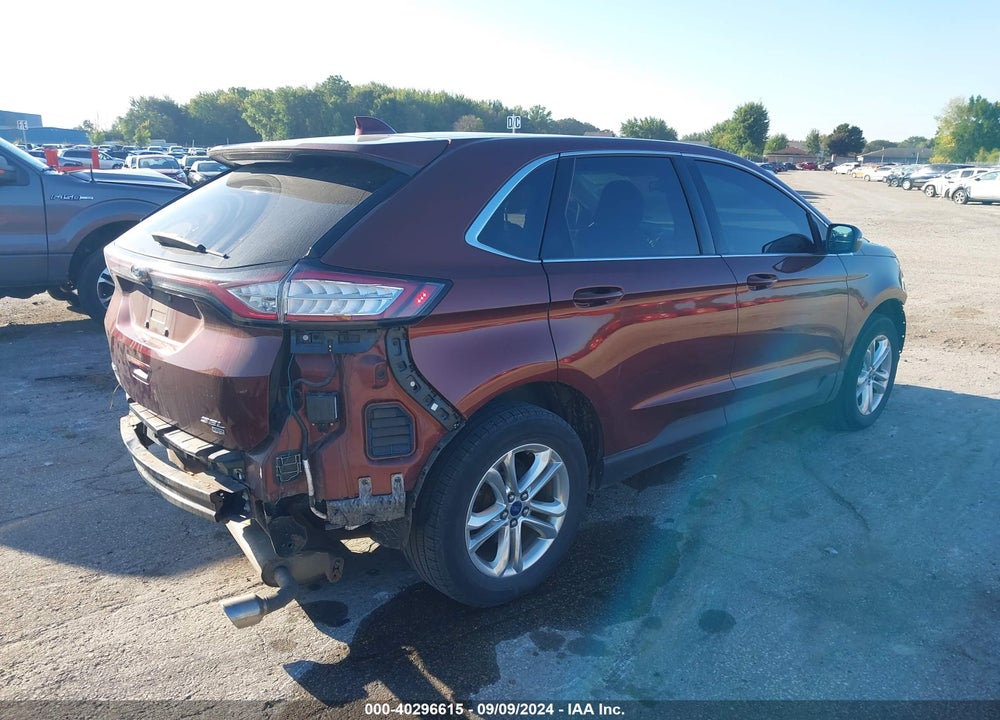 2016 FORD EDGE SEL VIN: 2FMPK4J88GBB96536