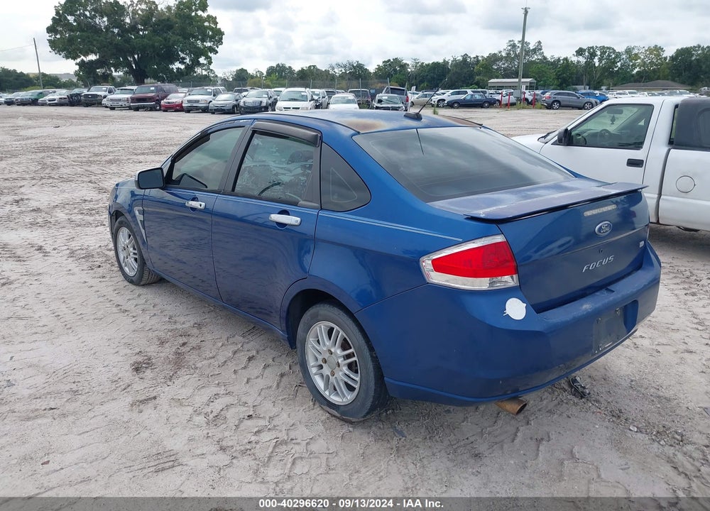 2008 FORD FOCUS SE/SES VIN: 1FAHP35N18W144417
