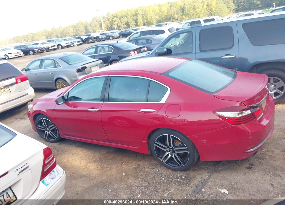 2017 HONDA ACCORD SPORT SE VIN: 1HGCR2F10HA126462