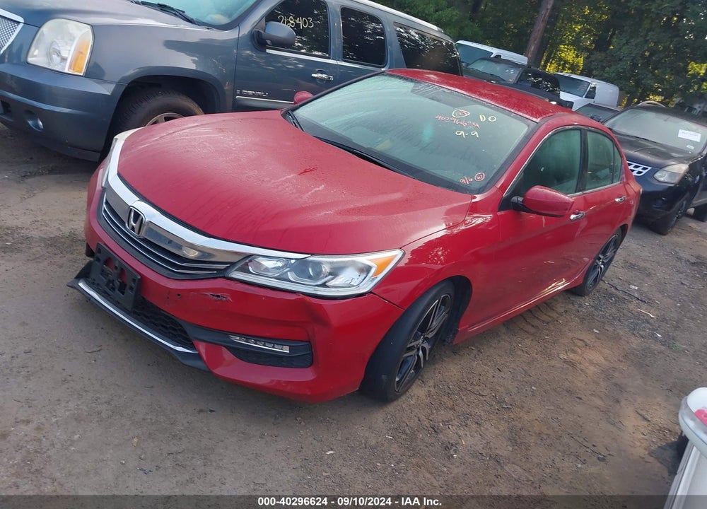 2017 HONDA ACCORD SPORT SE VIN: 1HGCR2F10HA126462