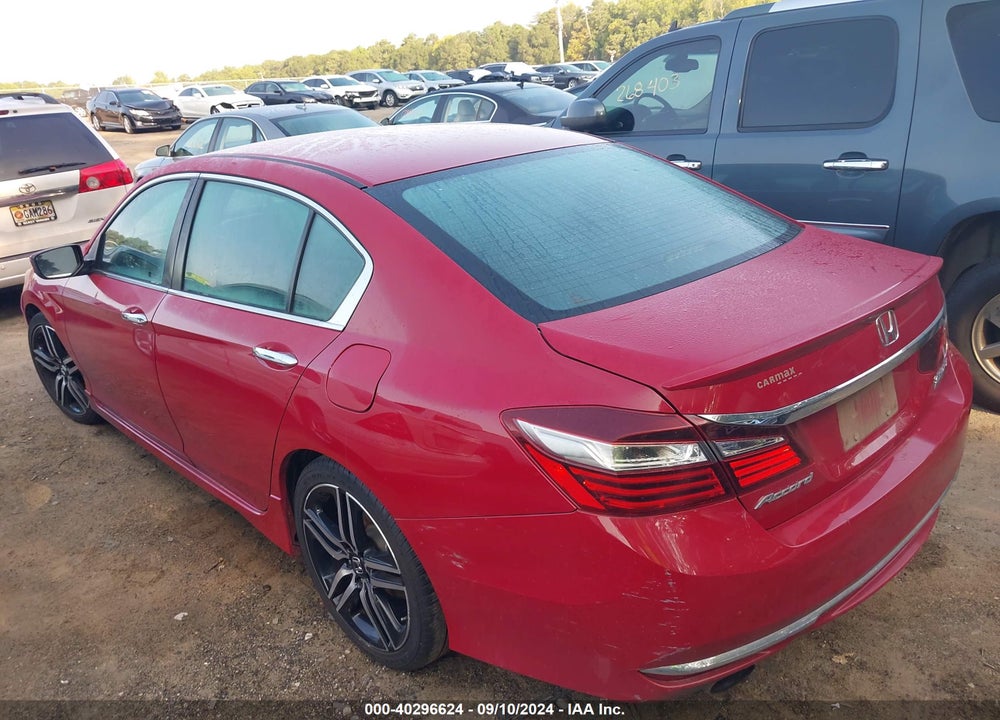 2017 HONDA ACCORD SPORT SE VIN: 1HGCR2F10HA126462