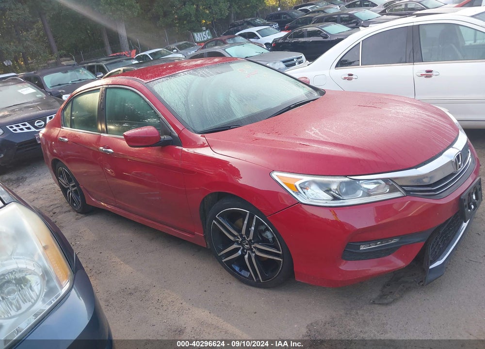2017 HONDA ACCORD SPORT SE VIN: 1HGCR2F10HA126462