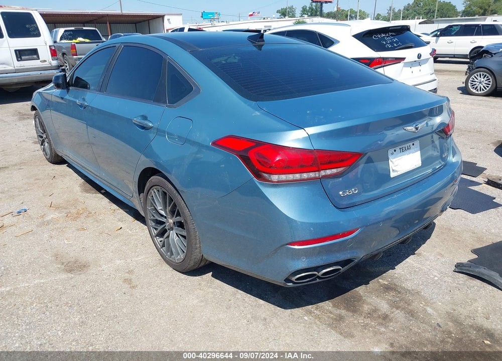 2019 GENESIS G80 3.3T SPORT VIN: KMHGN4JBXKU292304