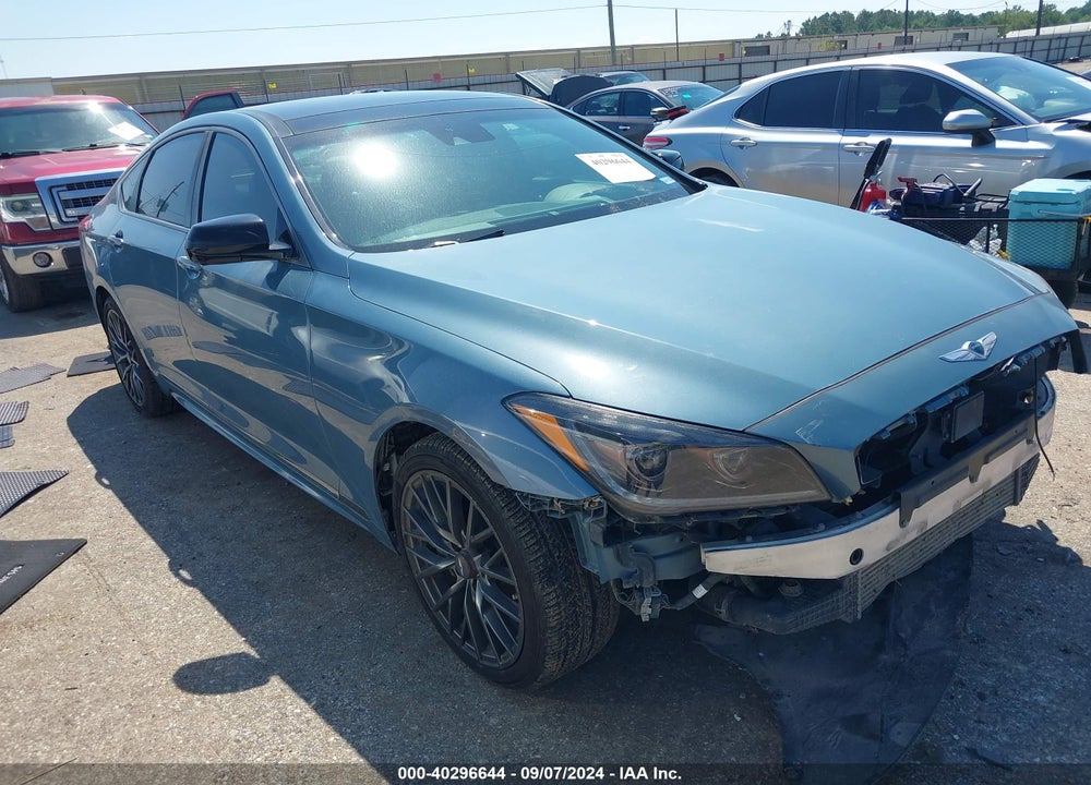 2019 GENESIS G80 3.3T SPORT VIN: KMHGN4JBXKU292304
