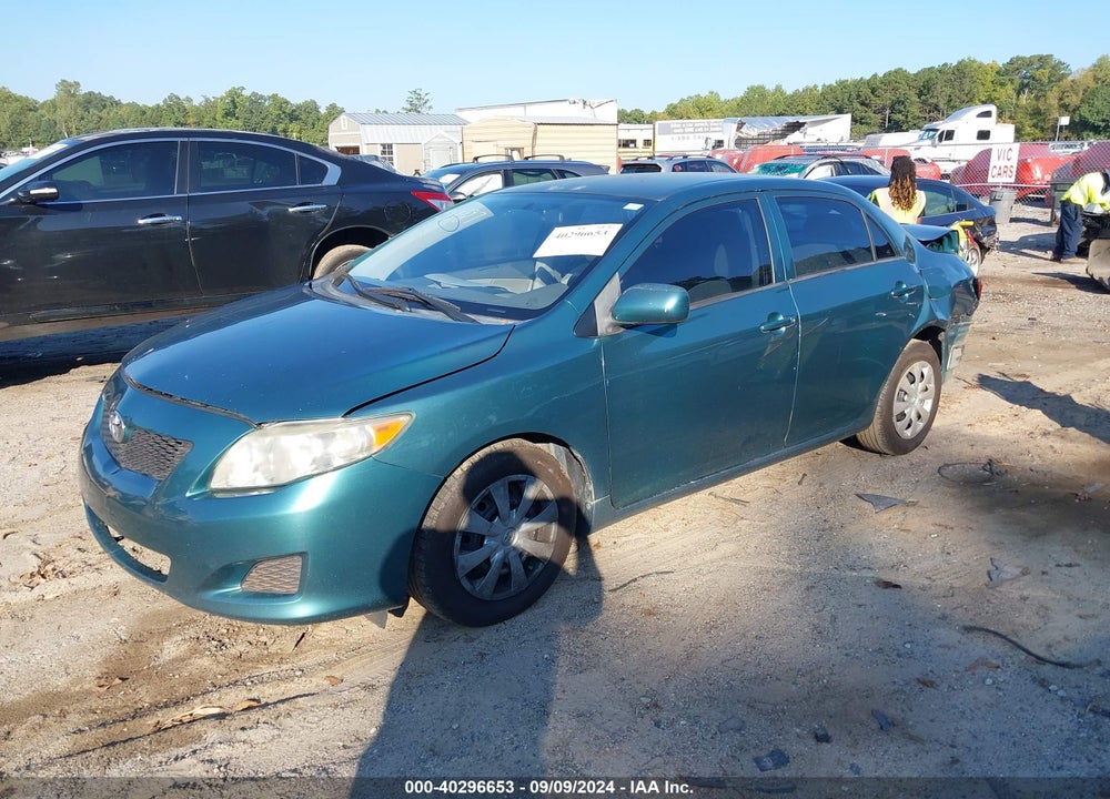 2010 TOYOTA COROLLA LE VIN: 2T1BU4EEXAC200187