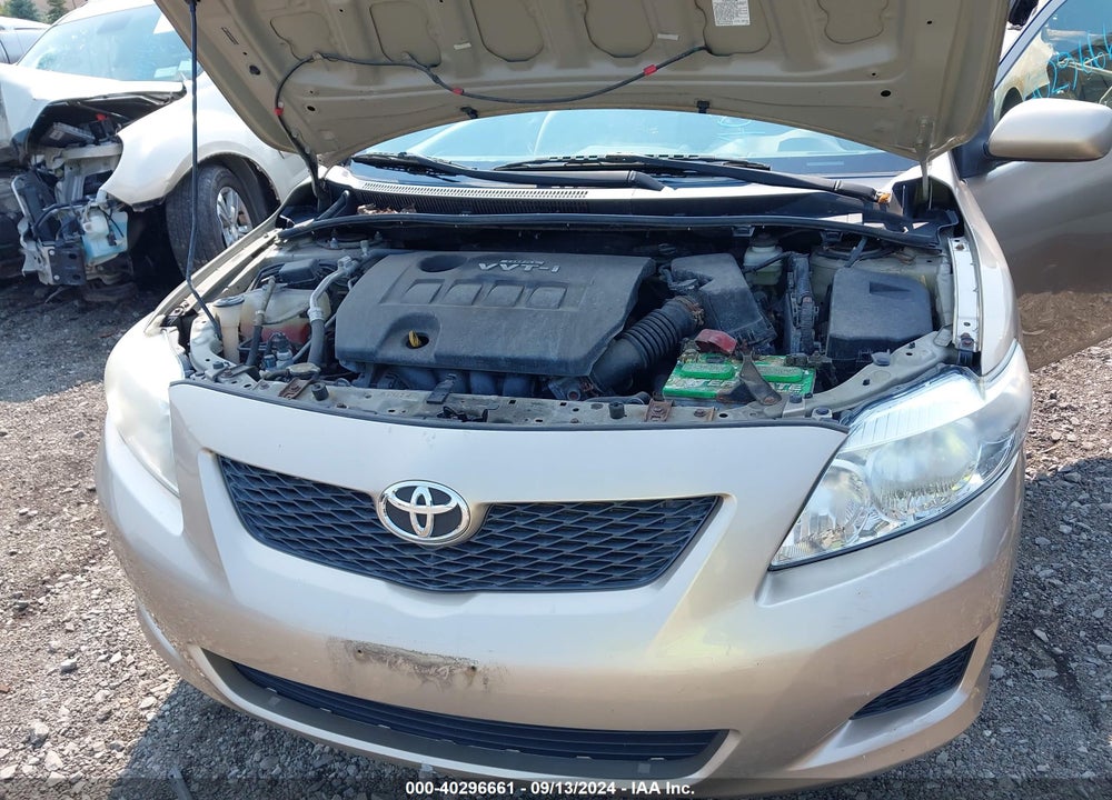 2009 TOYOTA COROLLA LE VIN: 2T1BU40E69C070184