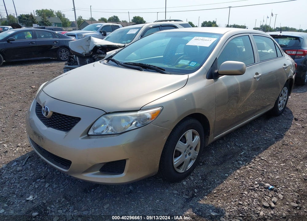 2009 TOYOTA COROLLA LE VIN: 2T1BU40E69C070184