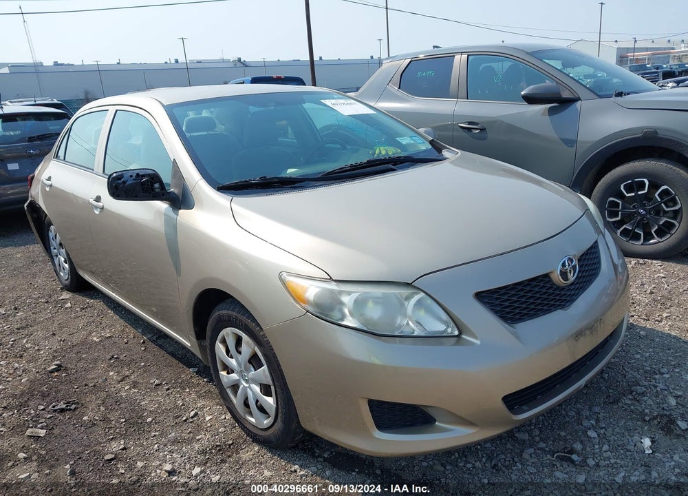 2009 TOYOTA COROLLA LE VIN: 2T1BU40E69C070184