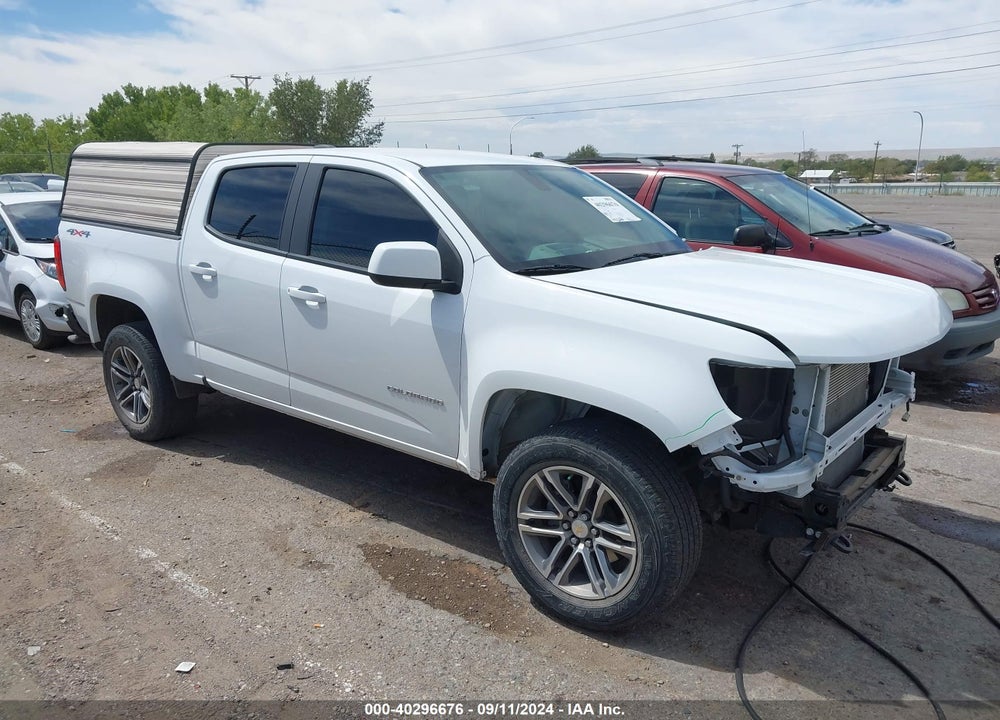 2022 CHEVROLET COLORADO 4WD SHORT BOX WT VIN: 1GCGTBEN5N1190708