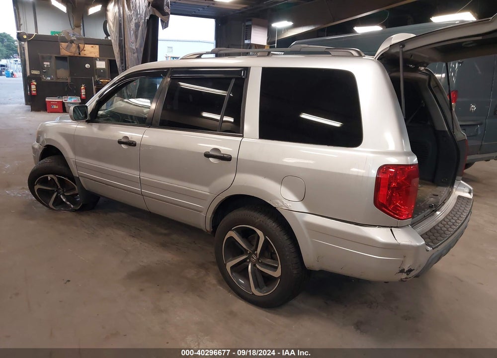 2005 HONDA PILOT EX-L VIN: 2HKYF18625H543876