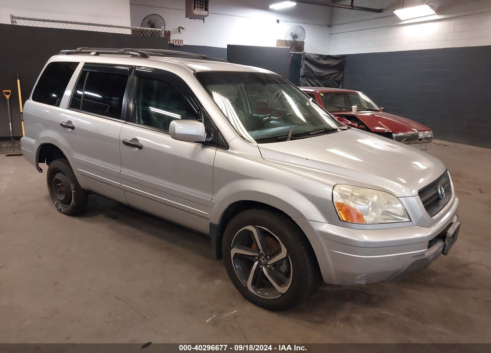 2005 HONDA PILOT EX-L VIN: 2HKYF18625H543876
