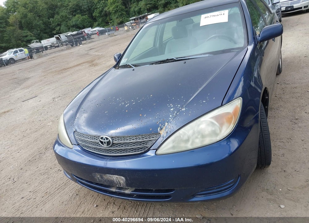 2004 TOYOTA CAMRY LE V6 VIN: 4T1BF32K24U074103