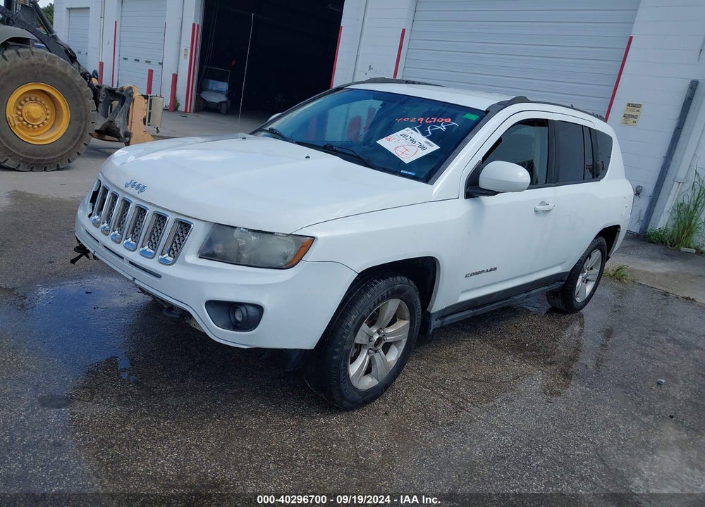 2016 JEEP COMPASS LATITUDE VIN: 1C4NJDEB4GD542614