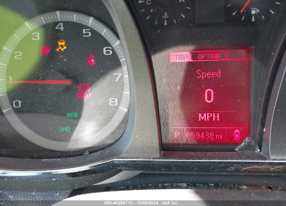 2013 GMC TERRAIN SLE-1 VIN: 2GKALMEK2D6232193