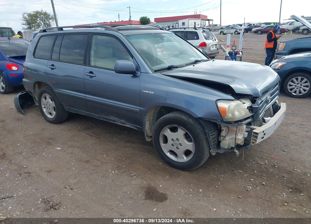 2005 TOYOTA HIGHLANDER LIMITED V6 VIN: JTEEP21A650069413