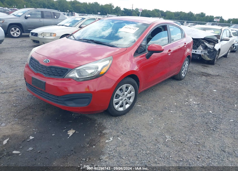 2012 KIA RIO VIN: KNADM4A36C6047053