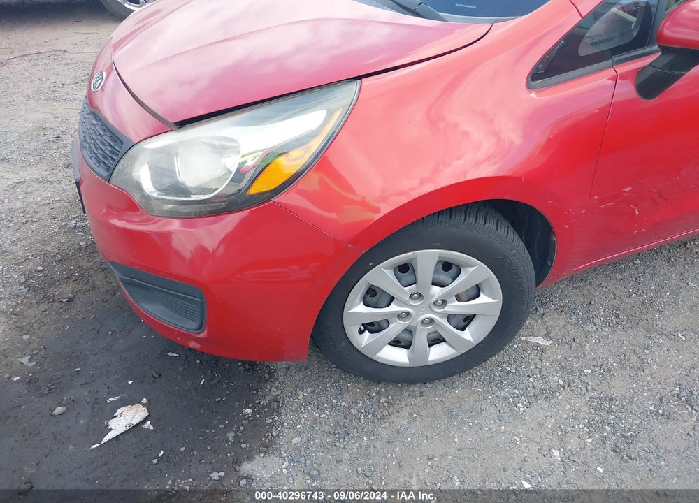 2012 KIA RIO VIN: KNADM4A36C6047053
