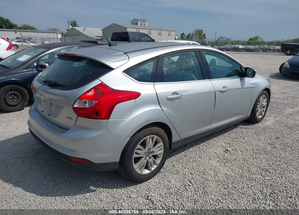 2012 FORD FOCUS SEL VIN: 1FAHP3M26CL274758