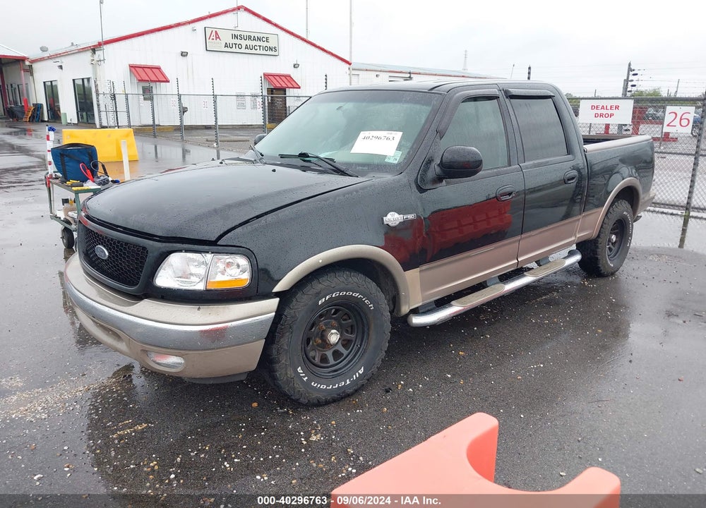 2003 FORD F-150 LARIAT/XLT VIN: 1FTRW07L63KD02777