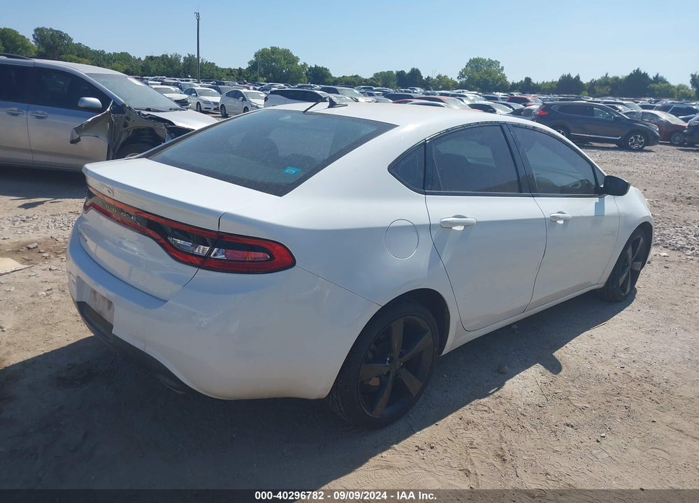 2016 DODGE DART SXT VIN: 1C3CDFBBXGD592288