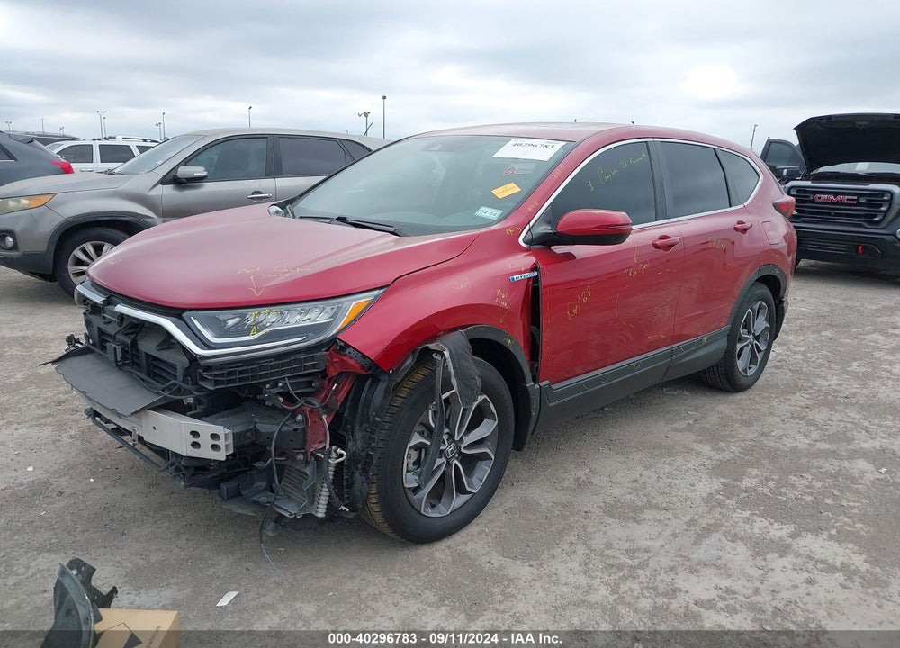 2022 HONDA CR-V HYBRID EX-L VIN: 5J6RT6H81NL030488