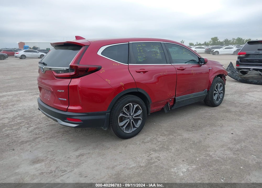 2022 HONDA CR-V HYBRID EX-L VIN: 5J6RT6H81NL030488