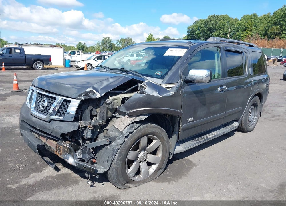 2008 NISSAN ARMADA VIN: 5N1AA08C58N629392